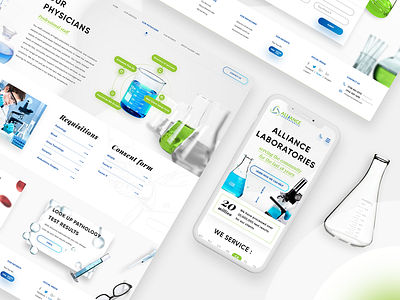 Alliance Labs website design