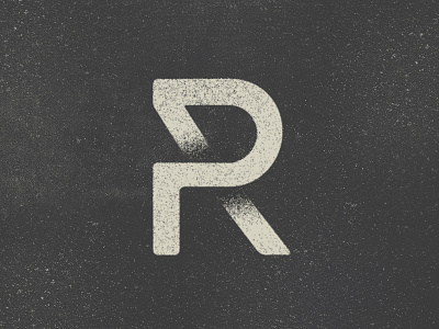 PR symbol graphic design identity lettering logo logomark old retro type typography vintage