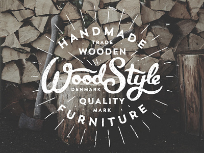 Woodstyle graphic design grunge identity lettering logo old retro texture type typography vintage