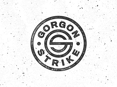 GS graphic design grunge identity lettering logo old retro texture type typography vintage