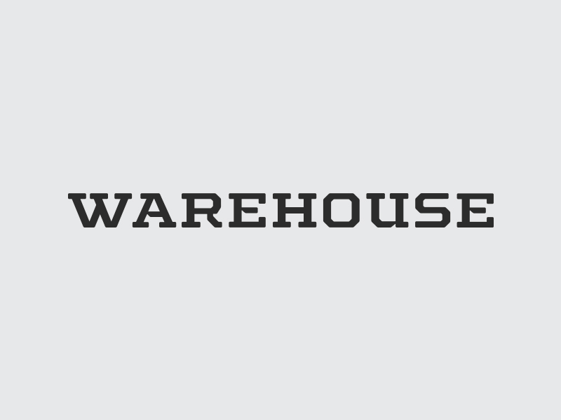 Warehouse logotype by Jacob D. Nielsen on Dribbble