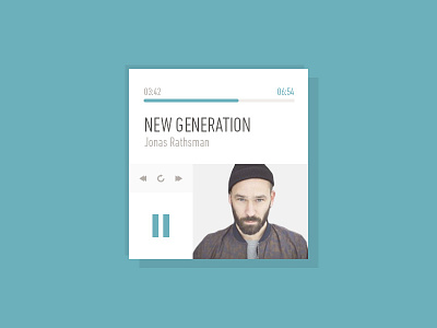 #dailyui009 music player