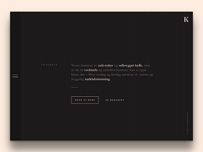 K minimalism web webdesign website