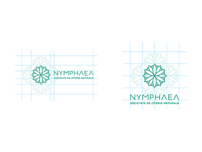 Nymphaea - Proportions brand design environmental flower graphic green leaf logo lotus proportions rebranding simple