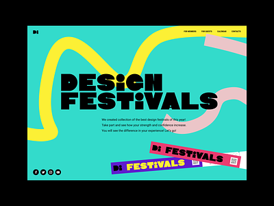 Design Festivals website