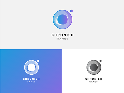 Chronish Games Logo chronish design games graphic logo video