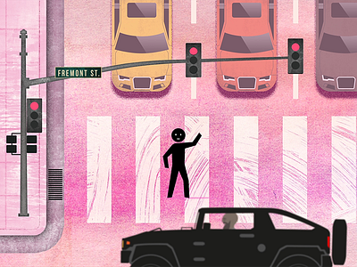 Scene10 adobe adobeaftereffects aftereffects animation characteranimation characterdesign crosswalk jaywalking mograph motiondesign publicserviceannouncement safety