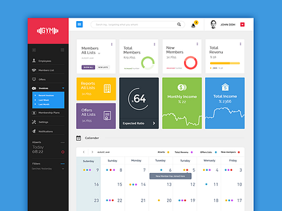 GYM by Asmaa Reda on Dribbble