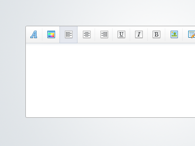 Toolbar Editor