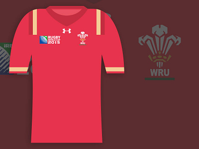 Rugby World Cup Wales Shirt poster rugby wales