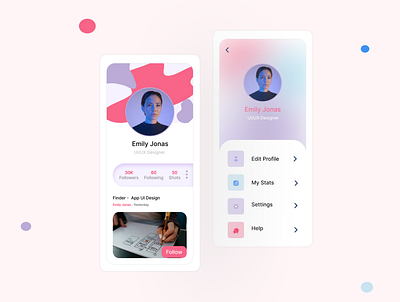 Day 006 of daily UI Challenge branding daily006 dailyui006 day006 design illustration profile screen profilescreen006 ui ui006 uidesign ux welcomescreen