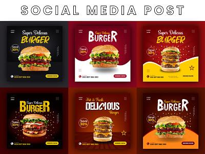 SOCIAL MEDIA POST DESIGN advertising branding creative delilcious design designers designworld food google graphic hot illustration marketing media post seo social text typography yammy