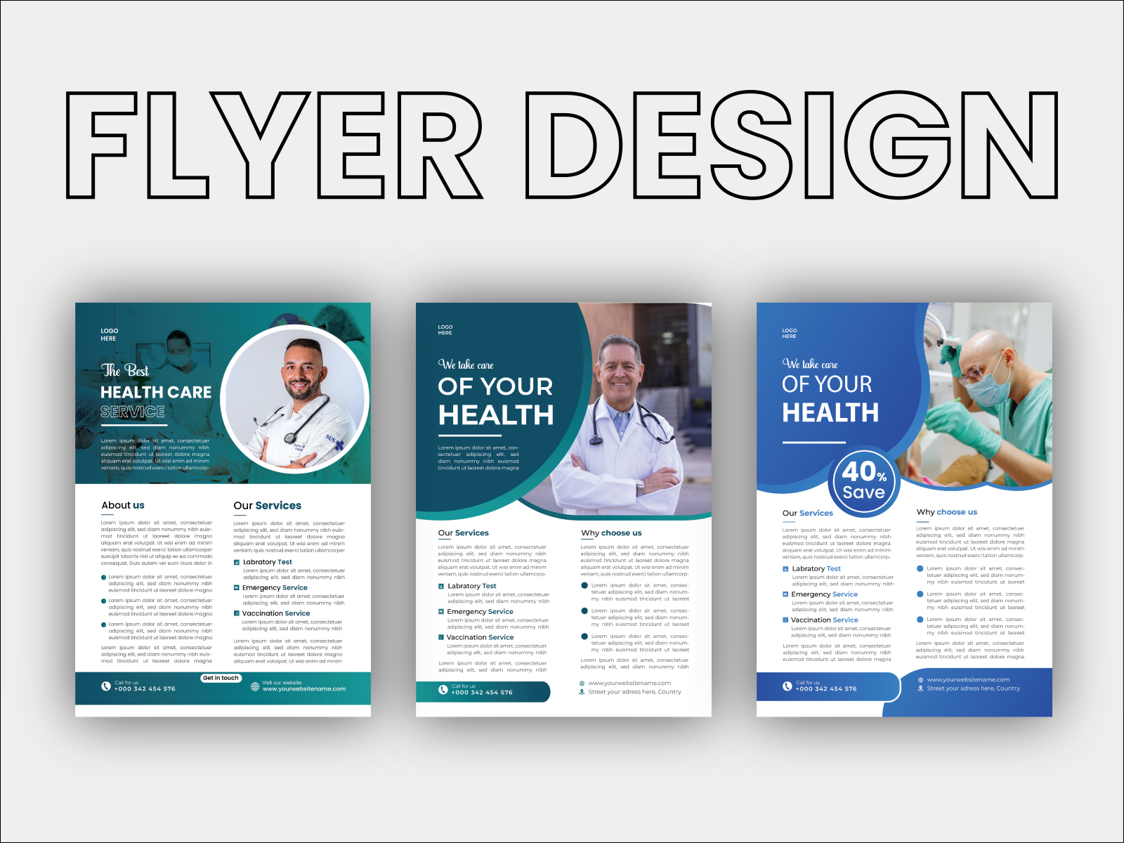 Flyer Design by Mohhamad Syed Ahmed on Dribbble