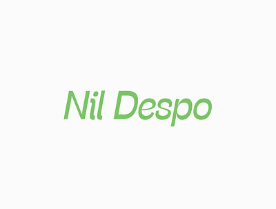 Nil Despo branding design graphic design logo typography