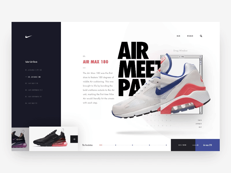 Air Max Day Animation. airmaxday animation interactions landing makereign max nike principle ui website