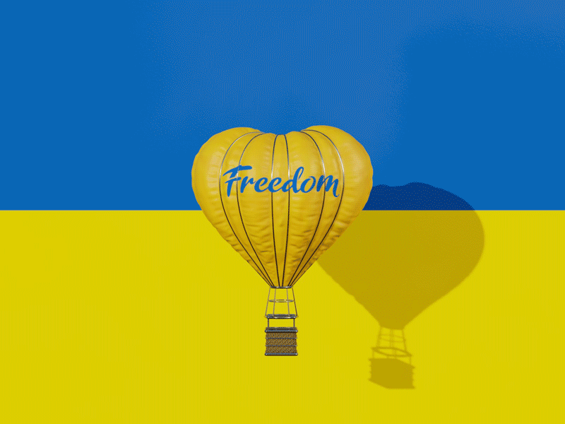 Freedom animation b3d blender3d freedom ukraine