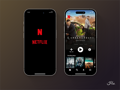 Netflix App Redesign (Concept)