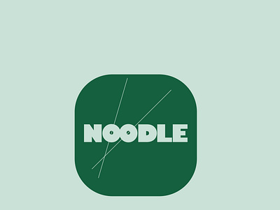 Noodle logo concept. #3 branding design graphic design illustration logo logodesign typography ui ux vector