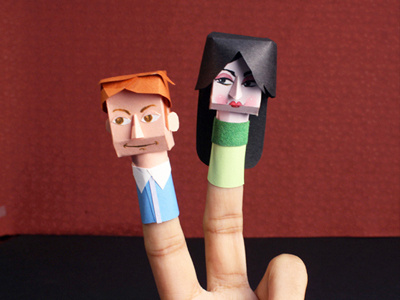 Finger puppet craft finger puppet illustration paper paper illustration