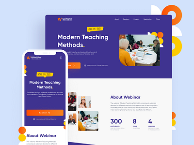 WinWin Education - Landing Page