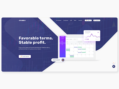 Arbex - Cryptocurrency investment