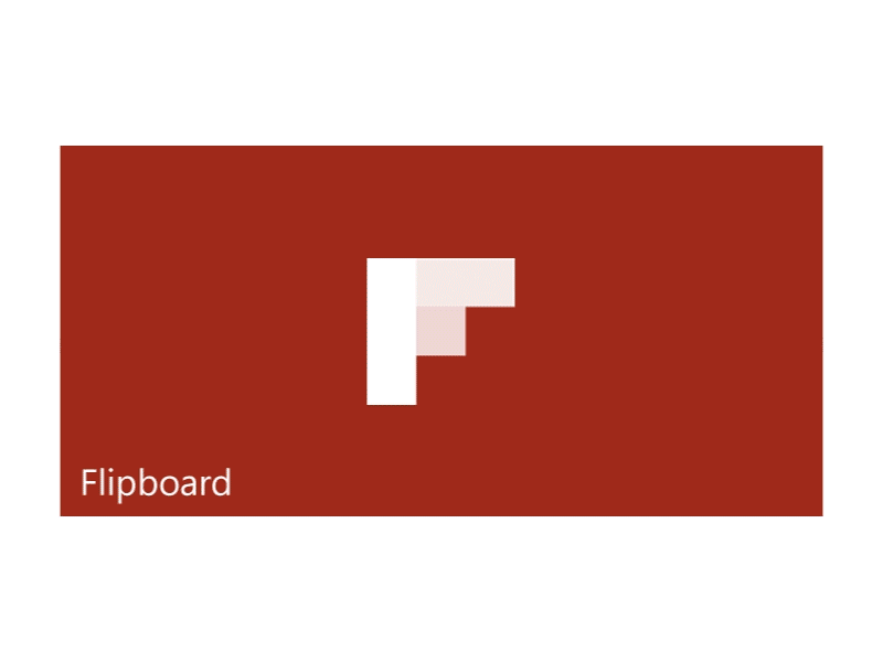 Flipboard Live Tile Concept [GIF]