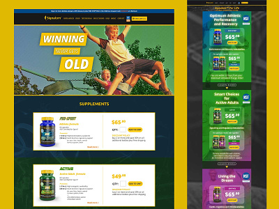 Signalom | Health & Supplement WordPress Store Website advanced custom field css design diet product ecommerce fitness medicinal store gym website health supplements html medicinal store medicine product nutrition pharmacy shop supplement landing supplement wordpress theme ui wordpress