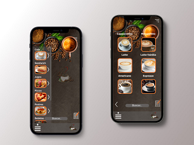 Coffee App Concept app design productdesign ui