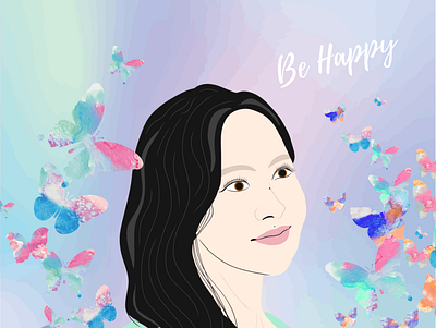 Inspired By Twice Mina book illustrations book story design digital drawings illustration vector