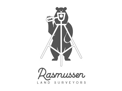 Logo Concept for a Surveying Company animals fun outdoors
