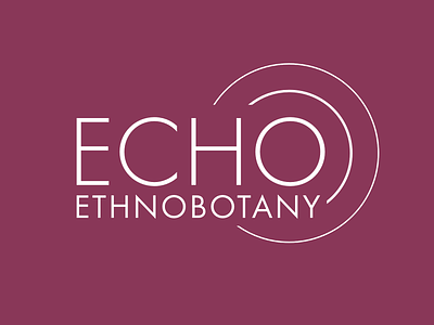 Echo Ethnobotany branding identity identity design logo logo design mushrooms psychedelics