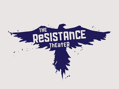 The Resistance Theater Bird Logo bird logo resistance uprising