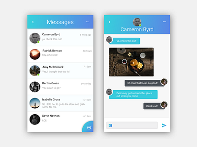 Daily UI # 013 daily ui design direct direct message message ui user interface