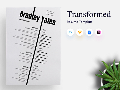 Transformed CV/Resume Template