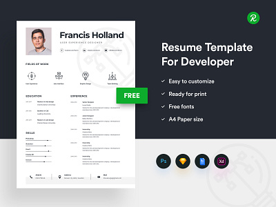 Free Resume Template For Designer cover letter curriculum vitae cv template in sketch designer docx download free cv free resume free resume for designer free sketch resume layered psd modern resume personal resume professional psd user experience designer ux