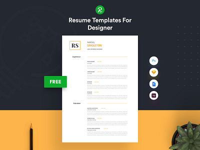 Corporate Resume Template Free Download