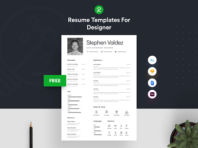 Free Sketch & PSD Resume Template corporate resume template cover letter curriculum vitae cv template in sketch designer docx epic resume free clean designed resume free cv free resume for designer free sketch resume layered psd minimal modern resume personal resume portfolio professional resume for student skills user experience designer