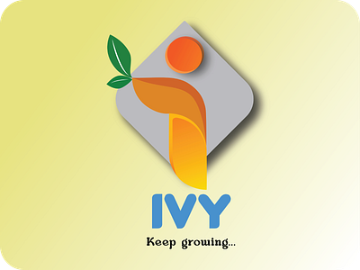 IVY Logo branding design graphic design illustration logo love to design vector