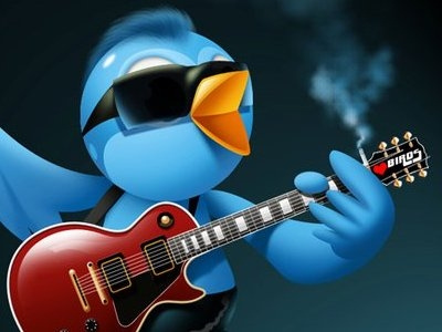 Twitter Bird (Rock)