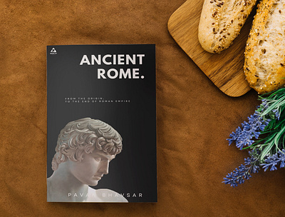 Ancient Rome - Book Cover Design book branding design graphic design