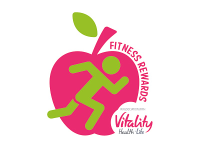 Fitness Rewards fitness logo rewards vitality