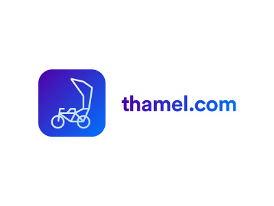 Thamel.com Logo Exploration branding company logo design illustration logo logo design logo design concept vector