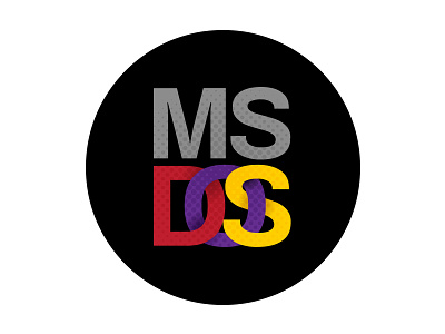 C:/> cd MSDOS branding dos logo logo design microsoft msdos msft vintage