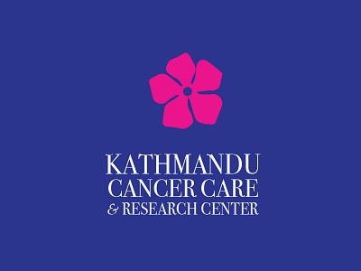 Kathmandu Cancer Care and Research Center cancer flower kathmandu logo