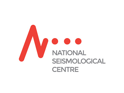 National Seismological Center Concept Logo earthquake logo nepalearthquake typograpy