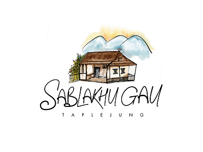 Sablakhu Gau artwork art branding design fiftythree ipad logo madewithpaper pencil sketch