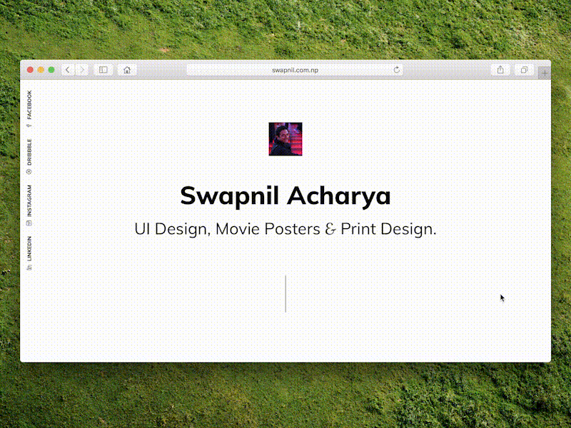 Swapnil Acharya website