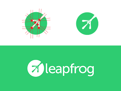 Leapfrog Technology logo refresh brand design branding logo logo design logo refresh