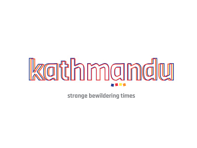 Kathmandu Tourism Logo brand design buddhism buddhist kathmandu katmandu logo design nepal prayer flag tourism tourism branding travel