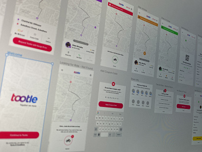 Ridesharing Experience app design figma figmadesign maps mobile app mobile app design nepal ride rideshare route